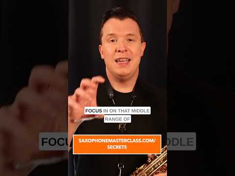 Why You're Squeaking On Sax (3 Reasons) #shorts #saxophone #saxophonelessons #howtoplaysaxophone