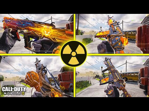 NUKING WITH EVERY HALLOWEEN SKIN in COD Mobile!