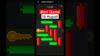 Hamster Kombat Mini Game Today 16 August | Mini Game Hamster Kombat | Hamster Mini Game 16 August