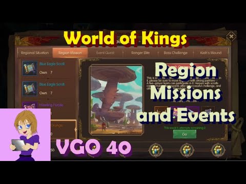 World of Kings Region Missions and Events Updated