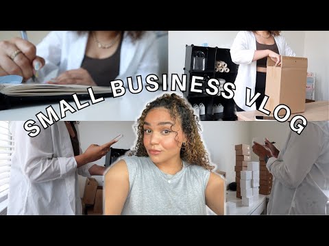 DAY IN THE LIFE OF A SMALL BUSINESS OWNER l Unboxing candles, packing a VERY SPECIAL order + content