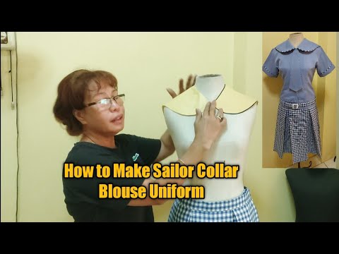 How to Make Sailor's Collar Blouse