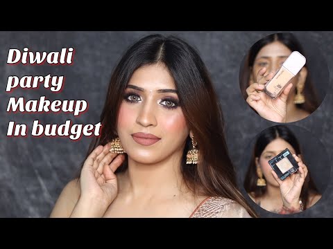 FESTIVE DIWALI 🪔 MAKEUP TUTORIAL IN VERY EASY STEPS✅ | 2 MIN EYESHADOW LOOK FOR BEGINNERS |