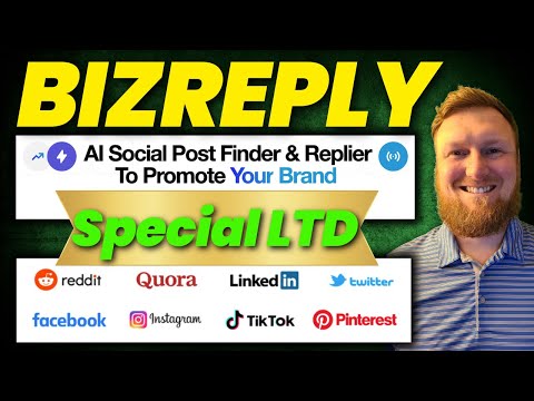 Boost Traffic on 8 Platforms: BizReply AI LTD Ending Soon! (59$ Deal)