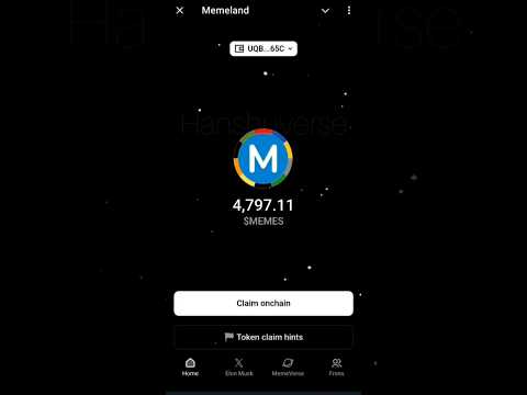 Memeland App Connect Telegram wallet | Hanshuverse #memescoin