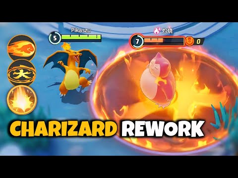 Charizard get a Rework on Chinese Version - Pokémon Unite