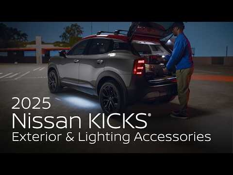 All-New 2025 Nissan Kicks® SUV | Exterior & Lighting Accessories