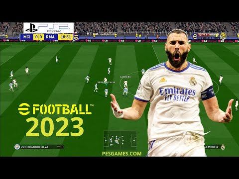 PES 2023 PS2 - PlayStation 2 Console Gameplay