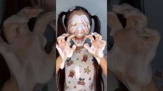 Elementary school students tried Daibazuri's Aiya transformation makeup in China...!#Shorts