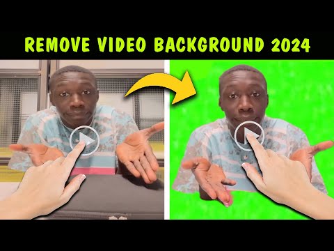 Remove Video Background | How To Convert Normal Video To Green Screen Video on Mobile (2024)