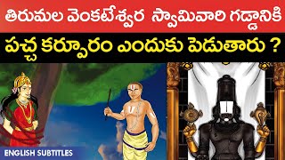 తిరుమల స్వామివారి గడ్డానికి గాయం ఎలా అయింది? | Tirumala temple ananthalwar history| United originals