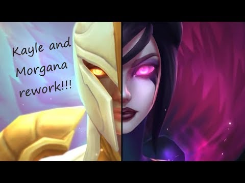 Kayle and Morgana Rework teaser!! League of legends