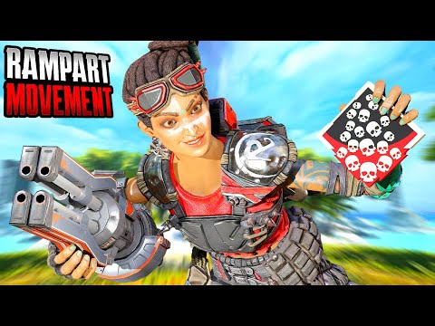 RAMPART MOVEMENT 20 KILLS & 5600 DAMAGE (Apex Legends Gameplay)