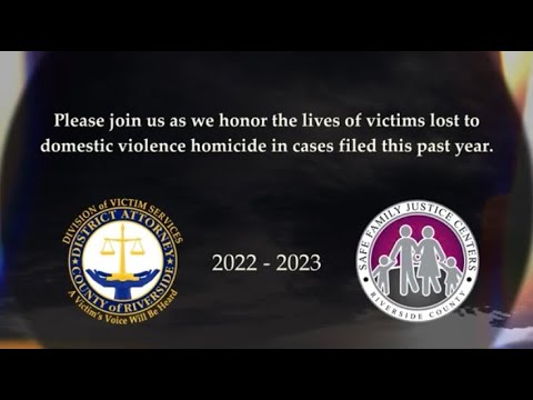 2022-2023 Domestic Violence Memorial Video