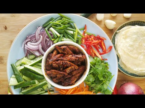 Peking Sauce Tofu Wrap | Easy vegan recipe | make your own wrap!