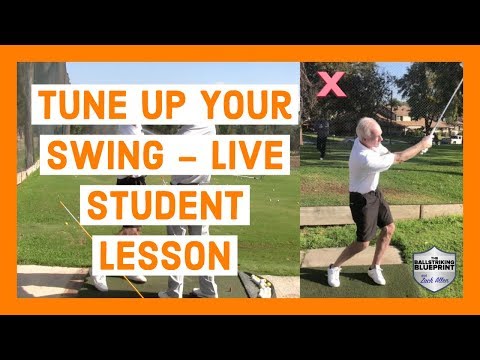 Tune Up Your Swing - A Live Student Lesson