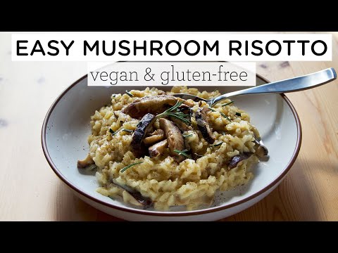 EASY MUSHROOM RISOTTO ‣‣ how to make perfect risotto