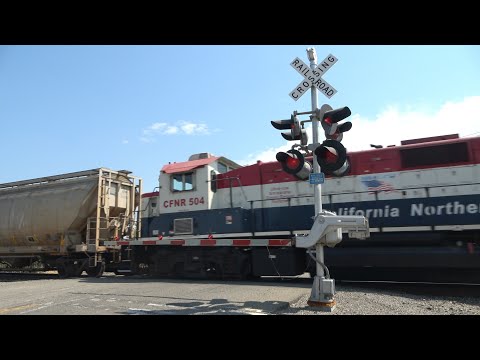 CFNR 500 Cortena Job Local South| County Rd 88 Railroad Crossing| Dunnigan CA