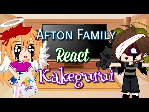 •Afton family react to Kakegurui🃏•GCRV {Read des} |Annes Gacha_Life