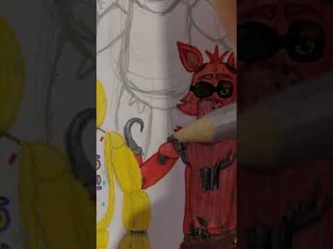 FNAF PROJECT Part 3: Sketching the Fnaf 2 characters!