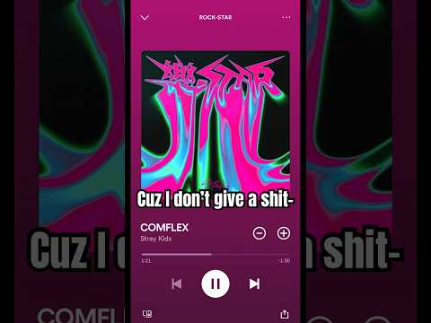 “cuz I don’t give a shit” COMFLEX by Stray Kids #straykids #skz #rockstar  #skzrock #kpop #wtf #jyp