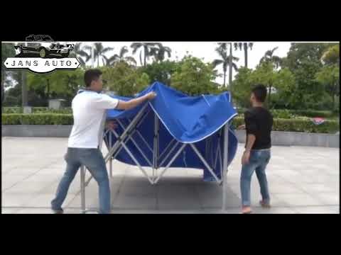 1631872 伸縮 戶外 折疊 帳篷 大傘 四腳 遮陽蓬 Folding tent