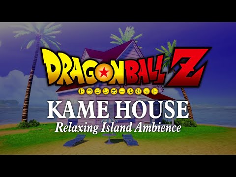 Kame House | Beach House Island Ambience: Relaxing Dragon Ball Music to Study, Relax, & Sleep