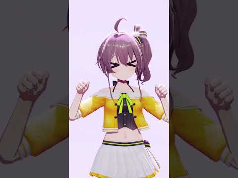 【MMDホロライブ】ミチノチモシーキミノキモチ【夏色まつり/NatsuiroMatsuri】#shorts #short