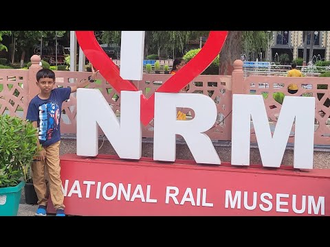 National Rail Museum at Chankyapuri. It's the largest rail museum in India