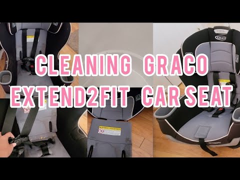 Cleaning Toddler Car Seat | Graco Extend2Fit Convertible Car Seat