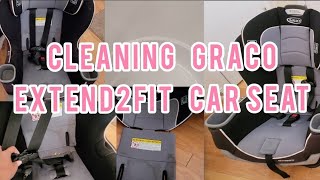 Cleaning Toddler Car Seat | Graco Extend2Fit Convertible Car Seat