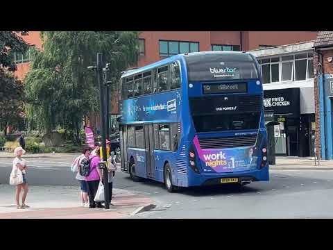 Buses at Southampton Train Station - Thursday 18th July 2024