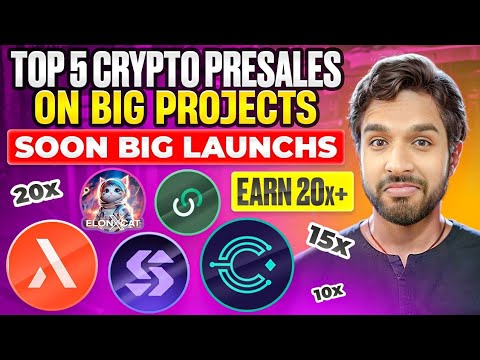 Top 5 Crypto Presales on Big Projects !!!