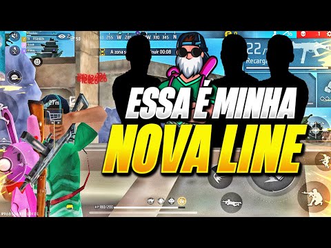 MONTAMOS NOSSA PROPRIA LINE😤IPhone XR💚HIGHLIGHTS EM CAMPEONATOS DE FREE FIRE💙