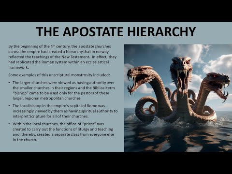 PBC   A History of the Baptists Part 3 of 5 The Formation of the Church of Rome: The Donatists