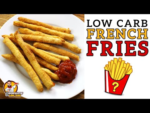 Low Carb FRENCH FRIES 🍟 EASY KETO French Fry Recipe by Heavenly Fan!