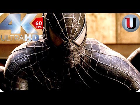 Spider Man vs Sandman - Subway Fight - Spider Man 3 2007 MOVIE CLIP (4K HD)