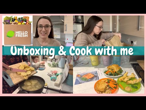 HELLO FRESH UNBOXING & COOK WITH ME UK