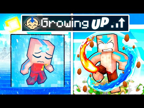 Growing up as AVATAR in Minecraft!