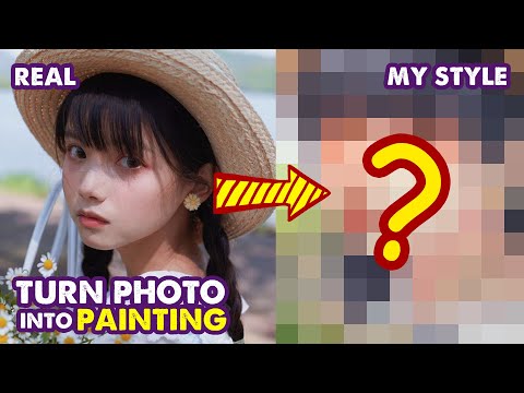 [ASMR & SPEEDPAINT] Turns Strangers Into Semi-Realistic Characters | Huta Chan