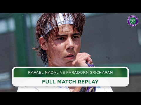 Rafael Nadal's First Grand Slam ✨ Full Match vs Paradorn Srichaphan, Wimbledon 2003