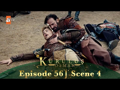 Kurulus Osman Urdu | Season 6 Episode 56 Scene 4 I Lucas ke sipahiyon ne Saruca ko zakhmi kiya!