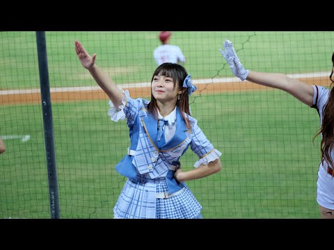 2021.11.2 陳詩雅 場邊應援3 AKB48 Team TP @桃園國際棒球場 | Rakuten Monkeys 樂天集團日 4K 60P