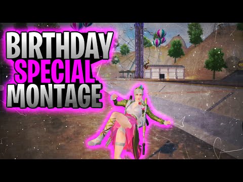 Birthday Special BGMi Montage ⚡ ft-Realme 5 ⚡ 5 finger claw+Gyro.... Samsung J2,J3,J6,J7,A2,A3,A10..