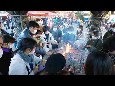 日本三大だるま祭りの毘沙門天大祭2020年