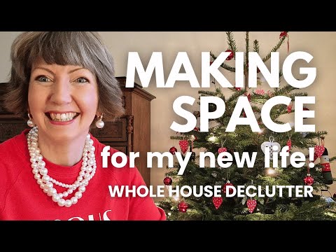 Declutter my Whole House with Me! Scandinavian MINIMALIST Empty Nester