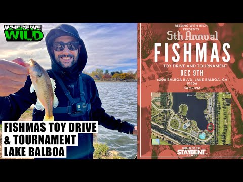 FISHMAS Toy Drive & Tournament - Lake Balboa, CA