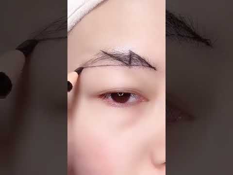 Best Eyebrows Tutorial | Makeup Hacks To Try #makeup #eyemakeup #shorts