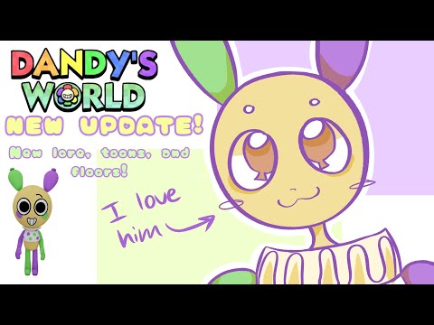 DANDYS WORLD NEW UPDATE AND LORE!