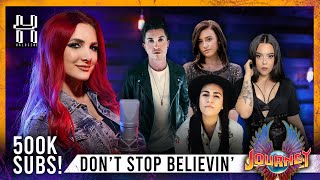 Don't Stop Believin' - Journey cover by Halocene ft F211, Violet Orlandi, Lauren Babic, Cole Rolland